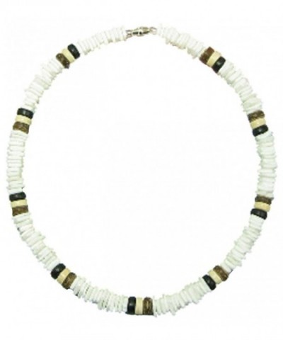 Native Treasure Shell Necklace White