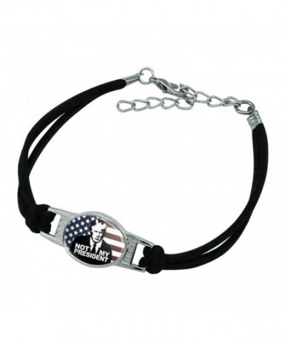 President Donald Novelty Leather Bracelet