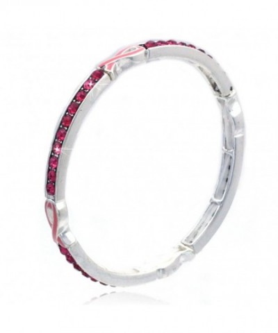cocojewelry Ribbon Against Stretch Bracelet