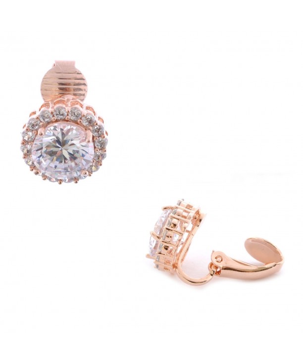 Topwholesalejewel Fashion Earrings Rose Plating