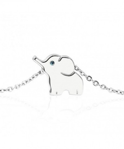 Lazycat Elephant Pendant Necklace Stainless