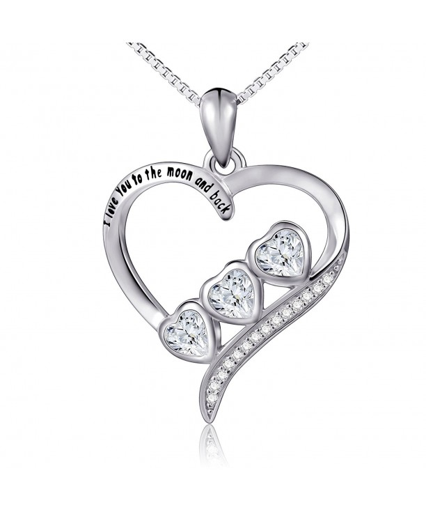 Sterling Silver Heart Pendant Necklace