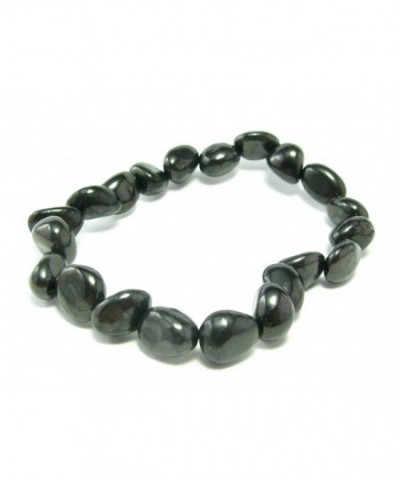 Shungite Bracelet Russia Freeform Tumbled