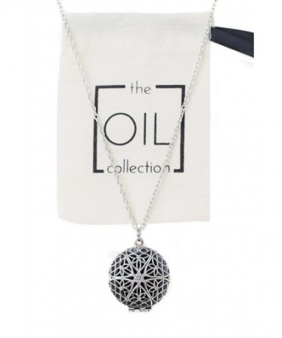 Essential Diffuser Necklace Aromatherapy Antique