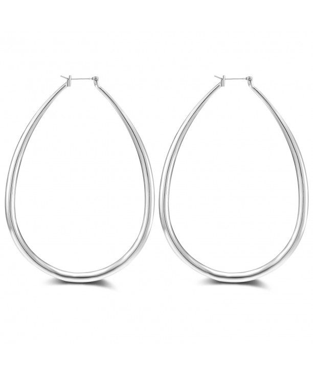 LILIE WHITE Patinum Earrings Teardrop