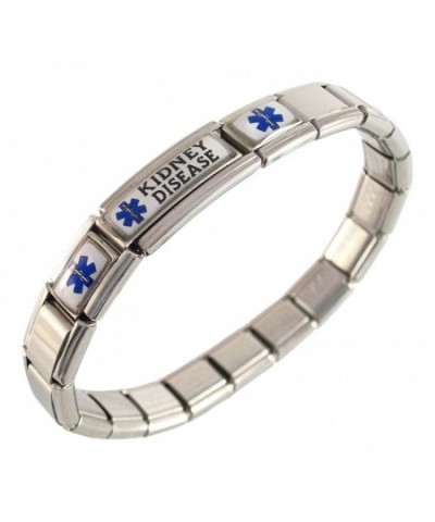 Kidney Disease Medical Italian Bracelet