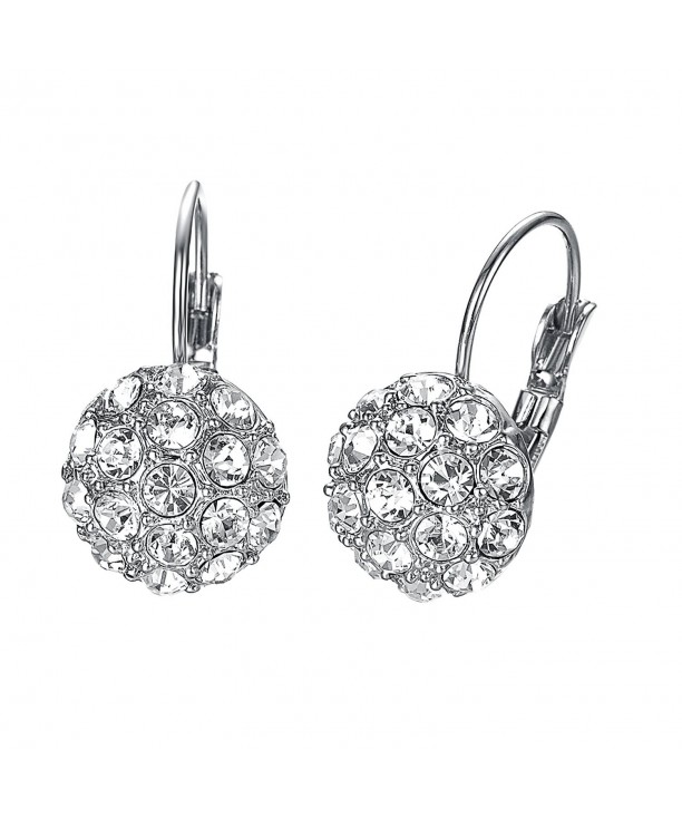 Yoursfs Earrings Austrian Crystals Plated