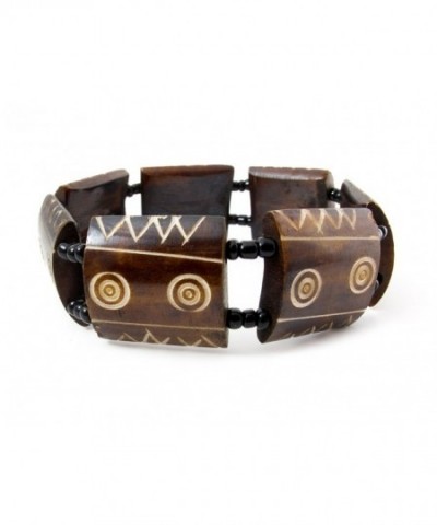 Maisha African Batiked Stretchy Bracelet