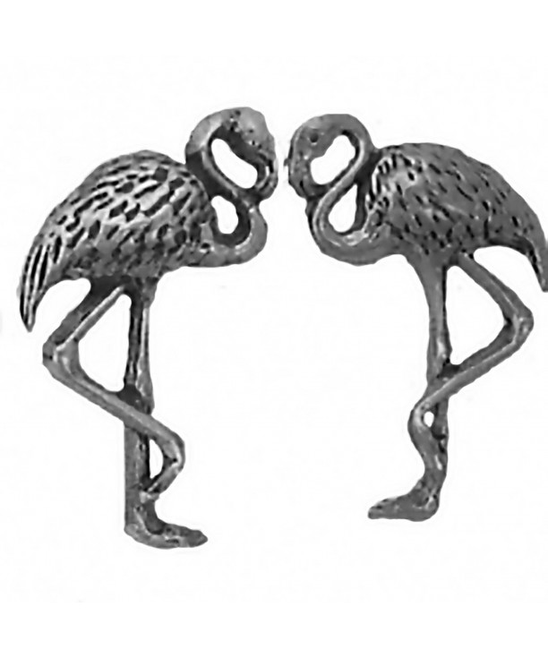Corinna Maria Sterling Flamingo Earrings Stainless