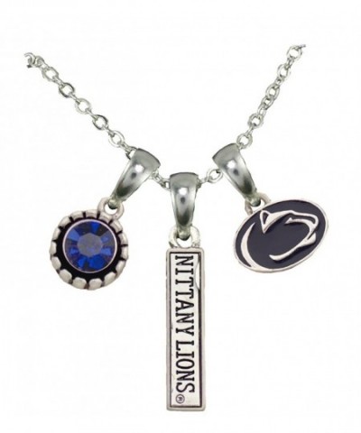 Nittany Crystal Silver Necklace Jewelry