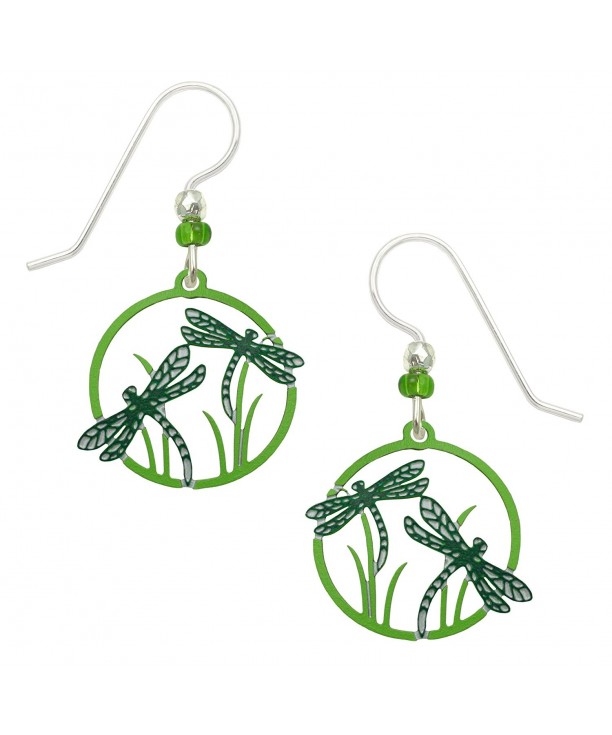 Sienna Sky Dragonflies Painted Earrings