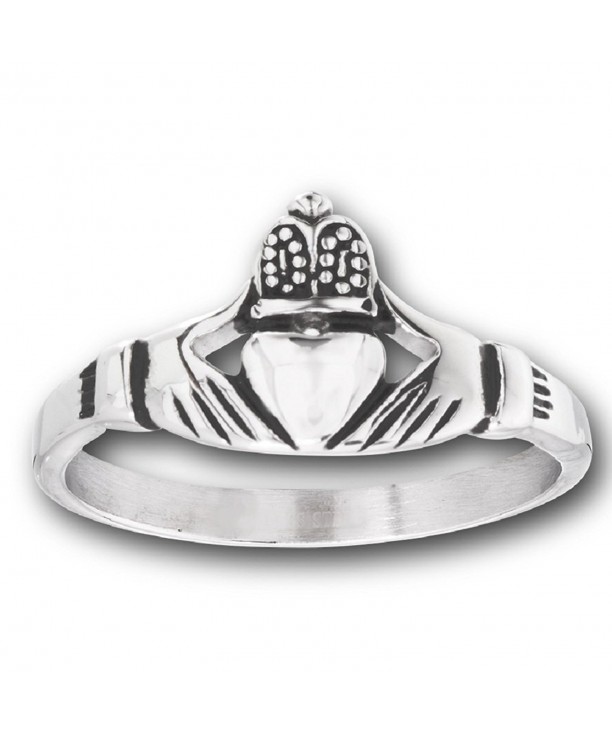Stainless Friendship Loyalty Claddagh Celtic