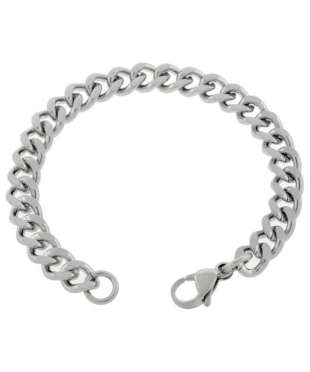 Womens Stainless Steel Anklet Inches