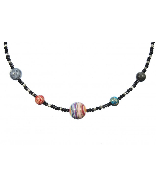 Jupiter Galilean Necklace Astronomer Adjustable