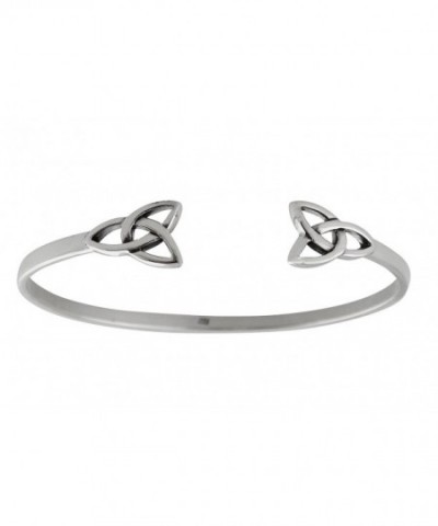 Sterling Silver Trinity Bracelet Triquetra