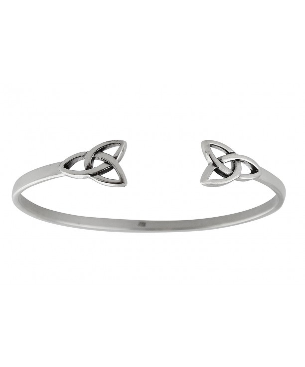 Sterling Silver Trinity Bracelet Triquetra