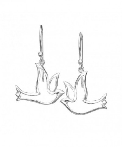 Sterling Silver Symbol Dangle Earrings