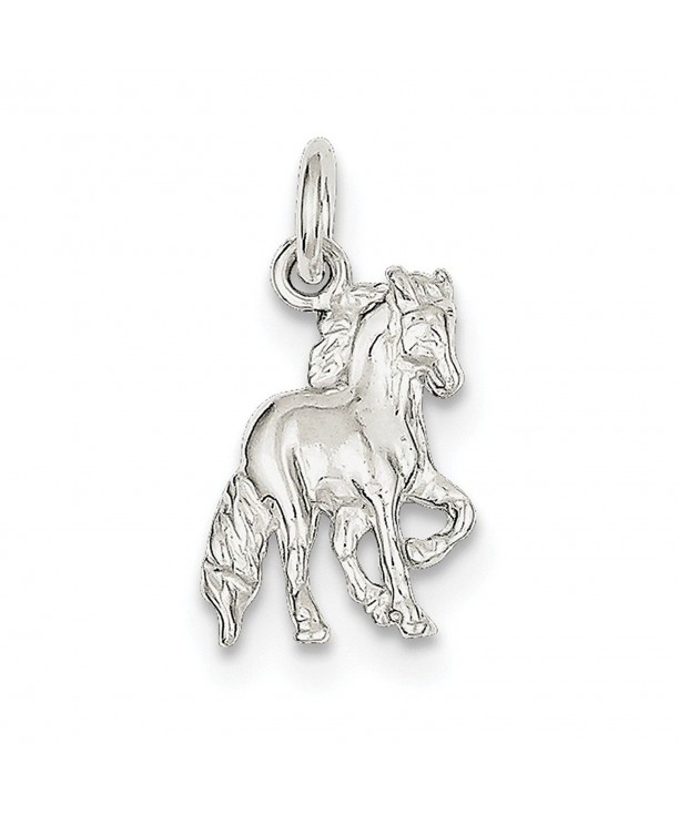 Solid Sterling Silver Equestrian Cowboy