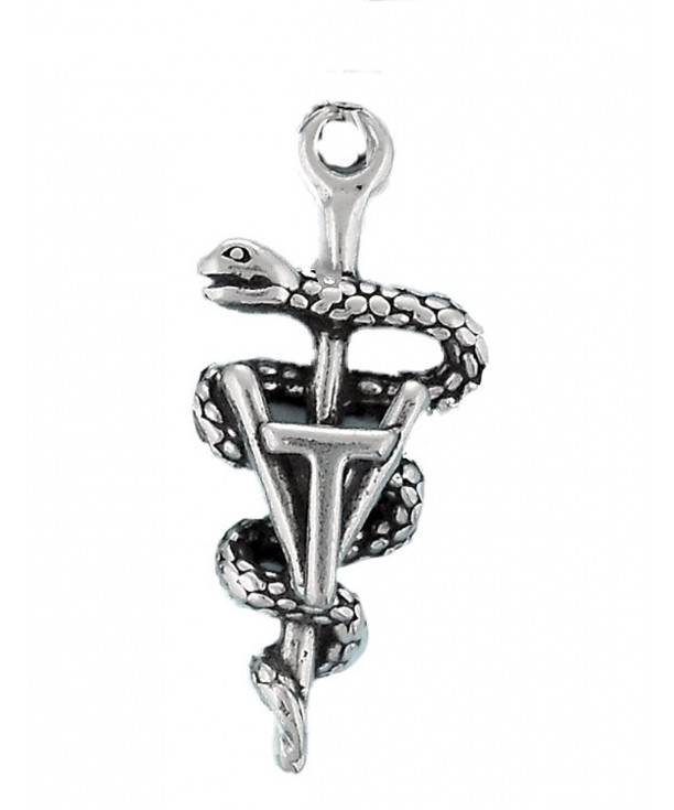 Corinna Maria Sterling Silver Veterinary Caduceus