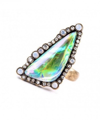 Vintage Crystal Irregular Jewelry Women