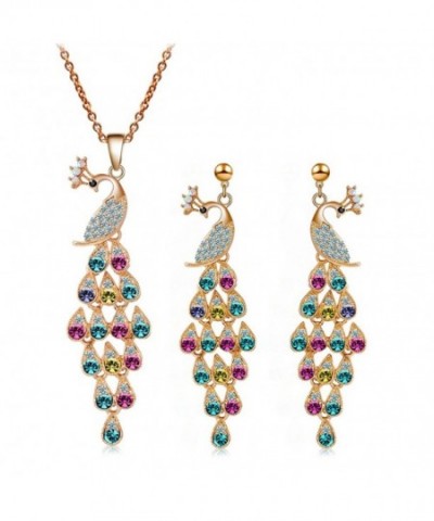 truecharm Colorful Necklace Earrings Bracelet
