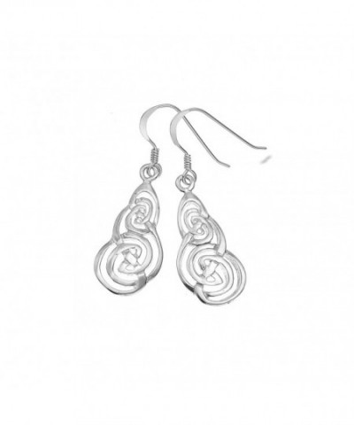 Sterling Silver Celtic Dangle Earrings