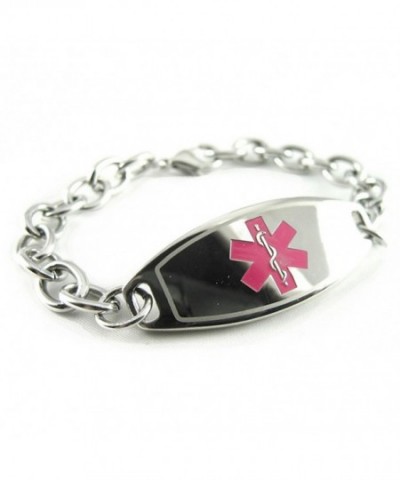 MyIDDr Pre Engraved Customized Diabetic Bracelet