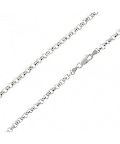 2 5mm Sterling Silver Necklace 3 5mm 22
