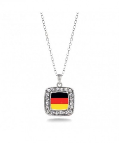 Germany Classic Silver Crystal Necklace