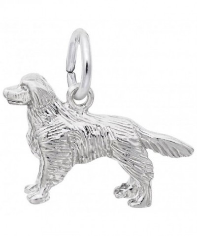 Retriever Sterling Charms Bracelets Necklaces