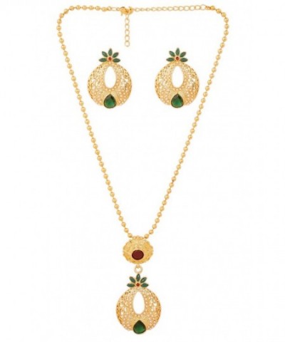 Touchstone bollywood beautiful emerald jewelry