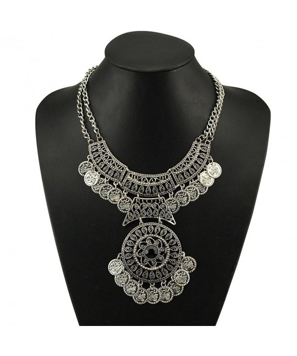 Ammazona Bohemian Festival Statement Necklace