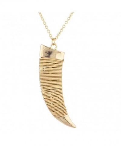 Lux Accessories Goldtone Hammered Necklace