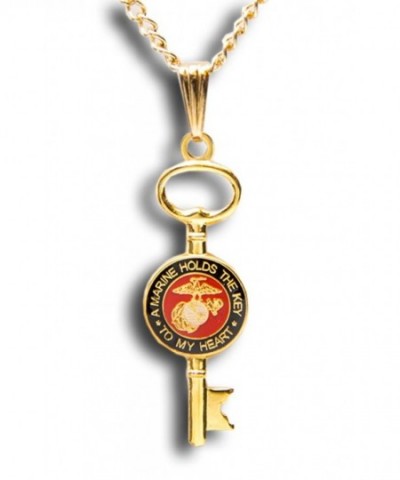 Marine Key Necklace My Heart