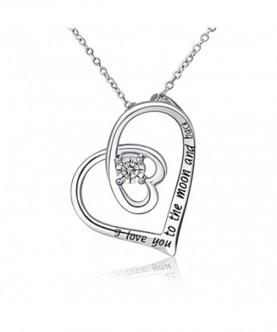 Sterling Silver Heart Pendant Necklace