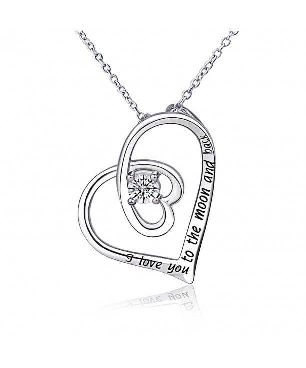 Sterling Silver Heart Pendant Necklace