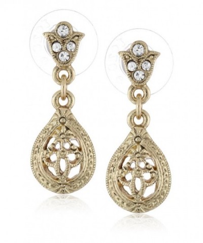 Downton Abbey Gold Tone Edwardian Filigree