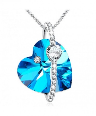 Birthday Gifts Charm Necklaces Anniversary Swarovski CL185R7QRUW