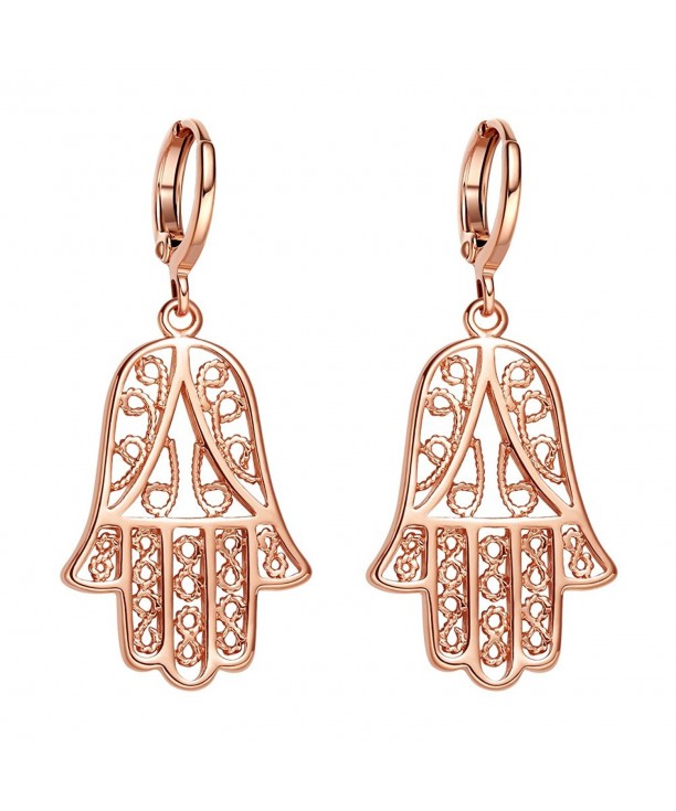 Beautiful Protection Reflection Gold Tone Filigree