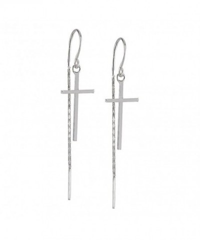 Sterling Silver Christian Threader Earrings