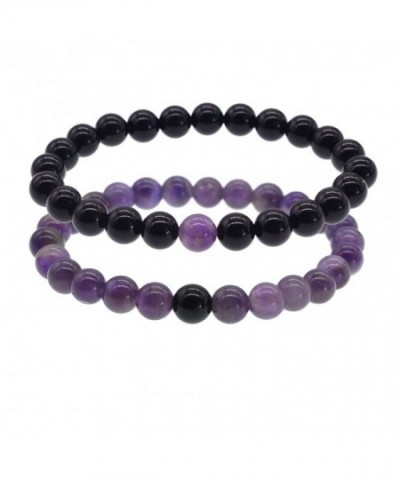 Zhepin Bracelets Amethyst Ctystal Bracelet