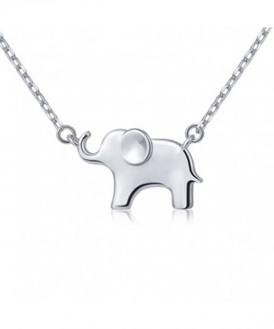 ATHENAA Sterling Elephant Pendant Necklace