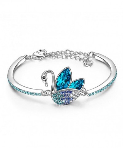 LadyColour Bracelets Swarovski Crystals Jewelry