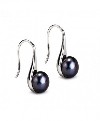 Classic Sterling Earrings Freshwater Cultured