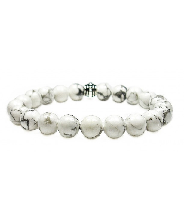 HOWLITE Genuine Crystal Gemstone Bracelet