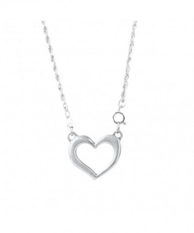 Danforth Heart Pewter Eyeglass Necklace