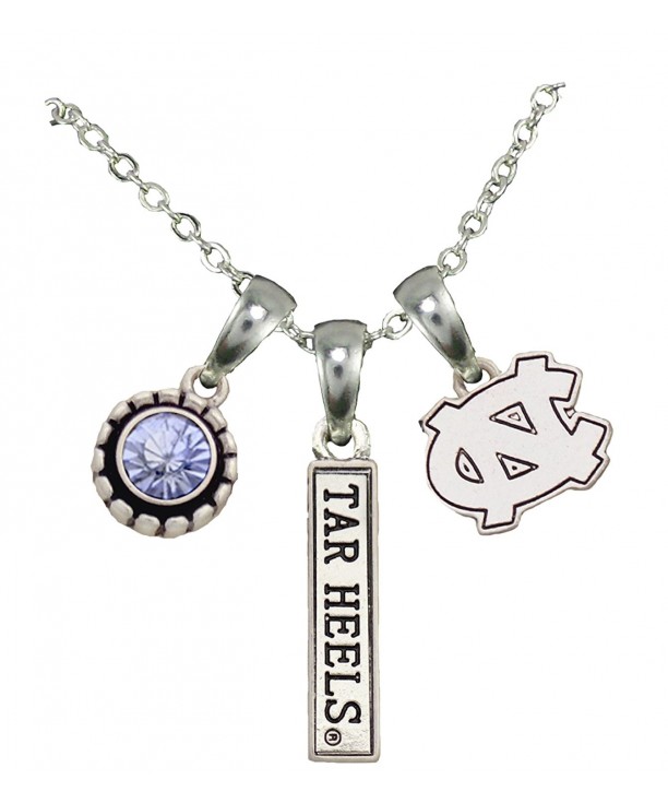 Carolina Crystal Silver Necklace Jewelry