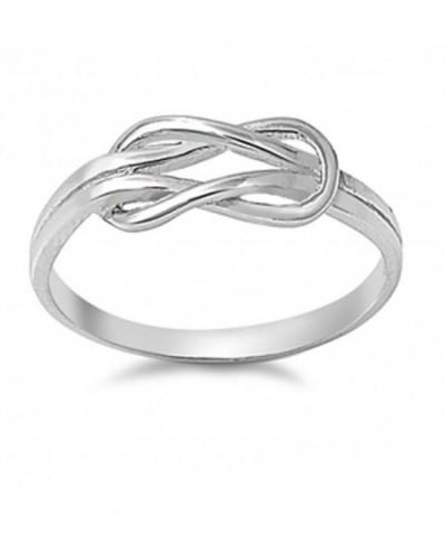 Infinity Buckle Sterling Silver RNG14844 6