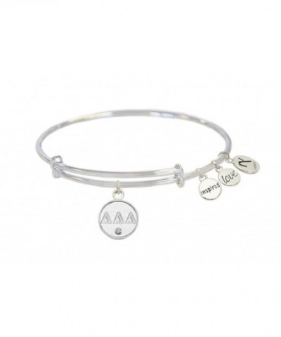 Sorority Inspired Adjustable Bangle Bracelets