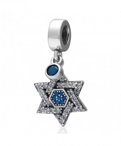 Sparkling Pendant Sterling Hexagram Bracelet Necklace